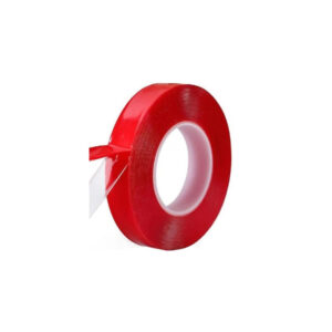 نوار چسب دوطرفه ژله‌ای شفاف عرض 20 میلیمتر